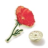 Flower Series Zinc Alloy Enamel Pin LS-JEWB-D069-03A-3