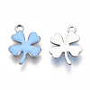 201 Stainless Steel Enamel Charms X-STAS-N088-18-4