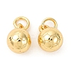 Brass Pendants KK-D019-14F-G-1