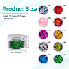 10 Boxs 10 Colors Nail Art Flash Powder and Sequins MRMJ-TA0001-30-6