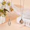 2Pcs 304 Stainless Steel Macrame Pouch Necklace Making for Gemstone Nuggets NJEW-BBC0001-27A-4