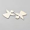 Unfinished Wood Pendant Decorations WOOD-WH20009-02H-2