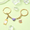 Alloy Enamel Keychain KEYC-YW00130-05-1