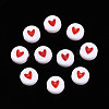 Opaque Acrylic Beads ACRP-T004-02A-1