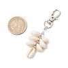Natural Cowrie Shell Pendant Decorations HJEW-JM03096-02-3
