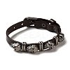 Alloy Skull Rivets Bracelet LS-BJEW-C037-03B-3