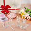 Alloy Rhinestones Crown & Acrylic Cake Toppers & Paper Wall Stickers and Crystal Head Steel Sewing Craft Positioning Needles for Birthday Cake Decoration DIY-SP0003-27S-3
