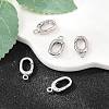 SHEGRACE Brass Spring Gate Rings XGR0096P-129P-3