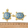 304 Stainless Steel Enamel Big Pendants X-STAS-L299-24G-02-3
