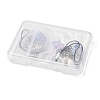 Glass & Acrylic Mobile Straps HJEW-SW00079-09-3