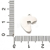 304 Stainless Steel Charms STAS-L022-034P-3