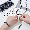 Imitate Austrian Crystal Bicone Glass & Mixed Glass Beads Findings Kits GLAA-GA0002-32-3