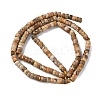 Natural Picture Jasper Heishi Beads Strands G-A299-A05-01-4