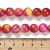 Dyed Natural Agate Beads Strands G-G203-09C-10mm-5