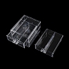 4-Grid Acrylic Jewelry Storage Drawer Boxes CON-K002-01A-4
