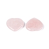 Natural Rose Quartz Pendants G-Q601-29E-2