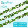 3 Yards Glass Rhinestone Chains DIY-DR0002-10C-2