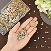 1400Pcs 3 Styles CCB Plastic Beads CCB-PA0001-12-3