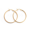 201 Stainless Steel Big Hoop Earrings EJEW-A052-20E-G-1