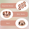 6Pcs Stainless Steel Dipping Bowls AJEW-CP0009-70RG-6