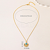 Brass Pendant Necklaces ZR8847-2