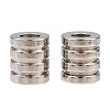 201 Stainless Steel Beads STAS-P437-10P-1