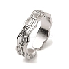 Non-Tarnish 304 Stainless Steel Open Cuff Rings RJEW-Z018-01P-1