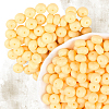 200Pcs Opaque Baking Paint Glass Seed Beads SEED-PA0001-01D-6