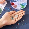 400pcs 10 Colors Glass Beads Strands GLAA-TA0001-21-7