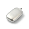 Anti-Tarnish 304 Stainless Steel Pendants STAS-R005-12P-2