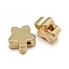 Eco-Friendly Brass Beads KK-E711-006G-NR-1