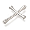 Anti-Tarnish 304 Stainless Steel Pendants STAS-P369-02P-2
