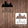 Plastic Reusable Drawing Painting Stencils Templates DIY-WH0172-230-2