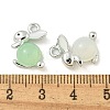 UV Plating Alloy Enamel Pendants FIND-M033-14P-3
