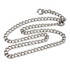 7MM 201 Stainless Steel Double Link Chains Necklaces for Unisex NJEW-K302-21P-3
