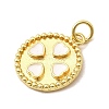 Brass Enamel Pendants KK-I378-20G-A-3