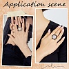 DIY Blank Dome Finger Rings Making Kit DIY-SC0022-28-5