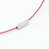 Steel Wire Necklace Cord X-TWIR-SW001-18-2