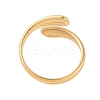 Ion Plating(IP) 304 Stainless Steel Open Cuff Ring for Women LS-STAS-S125-12G-3