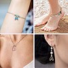 104Pcs Letter A~Z Alloy Enamel Pendant Charms JX170A-7