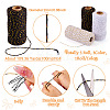 3Rolls 3 Colors Two Tone Cotton String Threads OCOR-TA0002-94-4