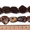 Dyed Natural Agate Beads Strands G-Q606-23E-01-4