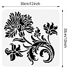 PET Hollow Out Drawing Painting Stencils DIY-WH0418-0023-2