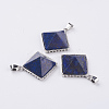 Natural Lapis Lazuli Pendants G-E442-02O-1