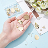 DIY Nuggets Pendant Earrings Making Kit DIY-BC0004-47-3