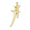 Rack Plating Alloy Pendants FIND-I039-044D-G-1