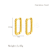 Elegant 304 Stainless Steel Hoop Earrings IT2195-7-1