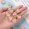 Transparent Enamel Acrylic Beads TACR-S155-003C-5