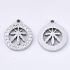 201 Stainless Steel Pendants STAS-N091-22P-2