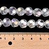 Transparent Glass Beads EGLA-A035-T10mm-B19-4